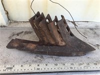 Old, Rusty Metal Farm Decor, Plow Sweeps