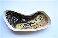 Peggy James Australian pottery tray,