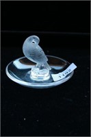 Lalique 'Tourterelle' ring tray