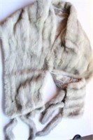 Vintage fur opera wrap by Alaska fur company,