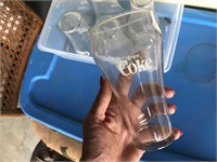 7 Coca-Cola Glasses