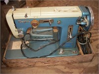 Electric Rockford Sewing machine and case
