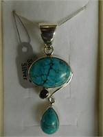 Jewelry - Necklace Turquoise and topaz