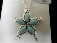 Jewelry - Pendant Star with larimar
