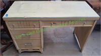 Vintage Desk 4 drawer