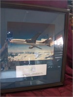 Flying Hospital Airplane framed photo