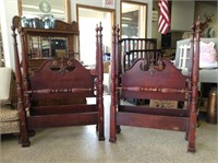 Matching Pair of Antique Federal-style Beds