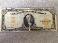 1907 Ten Dollar Gold Seal Note