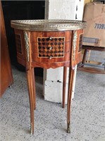 ca. 1830's Italian Marquetry Side Table