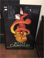 FRENCH CAMPARI ADVERTISING PRINT