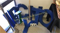 8 - Plastic Letters 24" Tall