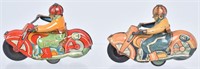 2- JAPAN TIN FRICTION MOTORCYCLES