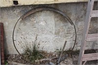 Steel Rim & Hub for Antique Wheel