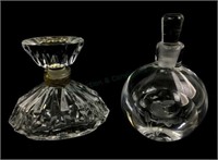 Daum & Baccarat Joy Crystal Perfume Bottles