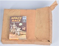 CASE OF 12 1969 SPACE RACE CARD GAMES w/ BOX