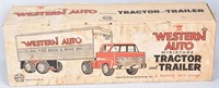MARX WESTERN AUTO TRACTOR TRAILER Sealed in Box