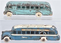 2- HUBLEY CAST IRON BUSES