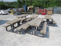 (qty - 5) Picnic Tables-