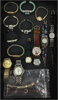 Assorted Watches W/ Swiss Military