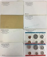 (7) U. S. Mint Uncirculated Coin Sets 1960s-70s