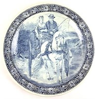 Vintage Delft Boch Charger Plate