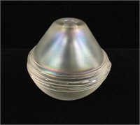 Robert Eickholt Iridescent Oil Lamp Paperweight