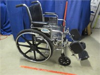 nice "drive" wheel chair (rolls easily)