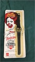1984 Ronald McDonald Coca-Cola Watch