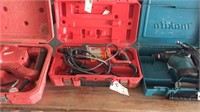 Milwaukee Electric hammer drill comes with case