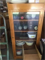 GLASS FRONT CABINET