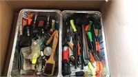 Lg. box of misc. tools