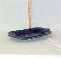 American Eagle Pottery Serving Tray