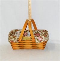 2001 Woven Memories Small Two Handled Basket