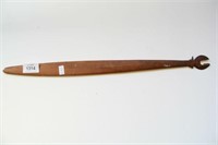 Vanuatu carved wooden knife,