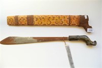 Antique 'Mandau' head hunter's sword