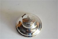 Sterling silver inkwell,