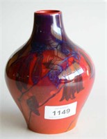 Royal Doulton Flambe Sung vase