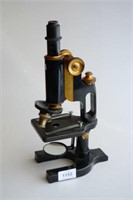 Vintage 'Spencer' brass laboratory miscroscope