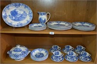 Complete Copeland Spode dinner service for 6,