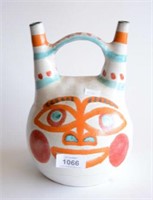 Hand painted Giovanni DeSimone pottery vase