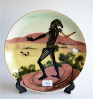 Large Martin Boyd studio pottery platter