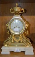 French Napoleon III mantel clock,