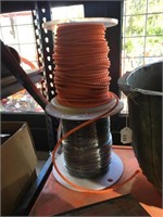 QTY OF ROPE & CABLES