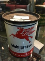 "MOBIL GREASE" 1LB TIN