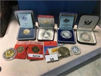 9PCE'S OF COLLECTORS COINS INCLUDES