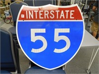 I- 55 Highway sign