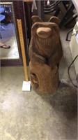 Wooden Bear 30" tall