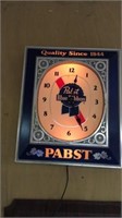 Pabst Blue Ribbon Clock