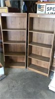 2 Shelves pressed wood