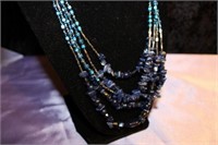 5 STRANDED BEADED NECKLACE AND MORE